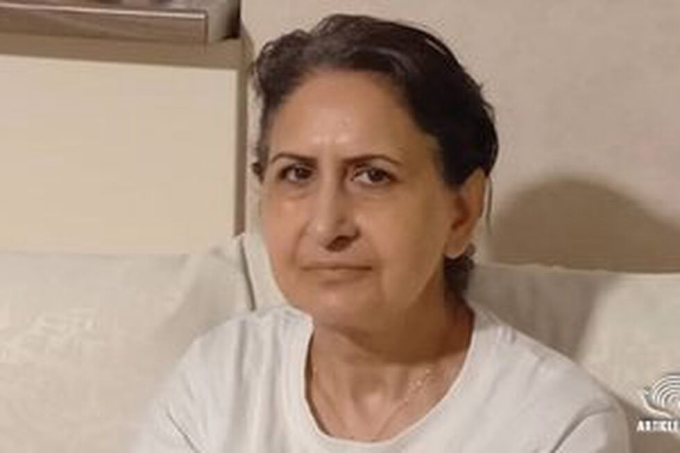 Mina Khajavi (60) har ledet en husgruppe for kristne konvertitter i Teheran. Nå er hun fengslet og skal sone en dom på seks år i det beryktede Evin-fengselet i Teheran.
 Foto: Ukjent/Stefanusalliansen.