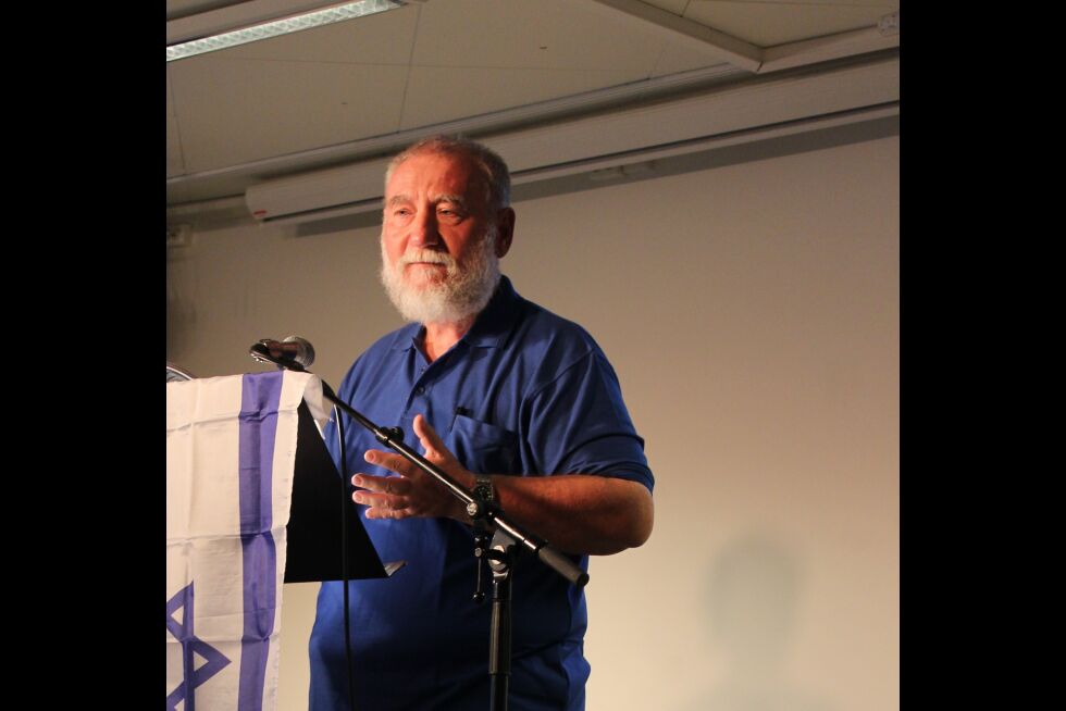 Hovedtaler: Gershon Nerel var hovedtaler under Israelsstevnet på Hedmarktoppen forrige helg.
 Foto: Trine Overå Hansen