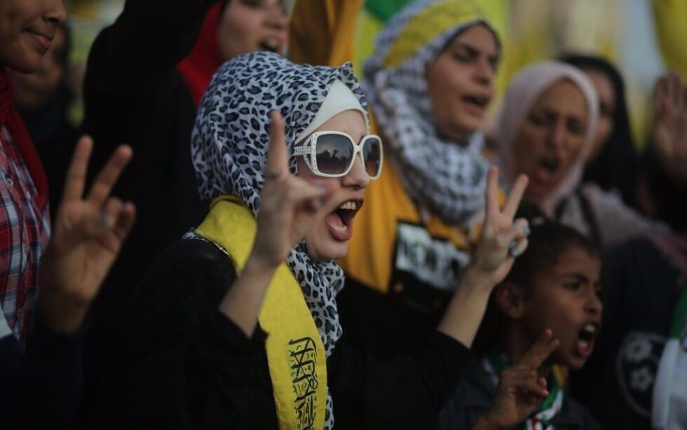 Suha Arafat, enken etter Yasser Arafat vil skifte ut ledelsen av de palestinske selvstyremyndighetene.
 Foto: Majdi Fathi / TPS