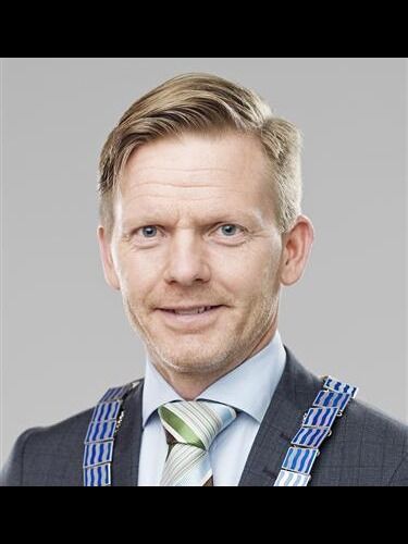 Tage Pettersen (H) er ordfører i Moss.
 Foto: Moss kommune