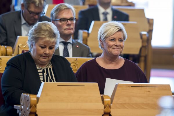 Høyre størst – Frp mest fram på ny måling