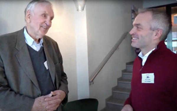 – Pastor Kjell Haltorp (82) er en inspirator for unge mennesker