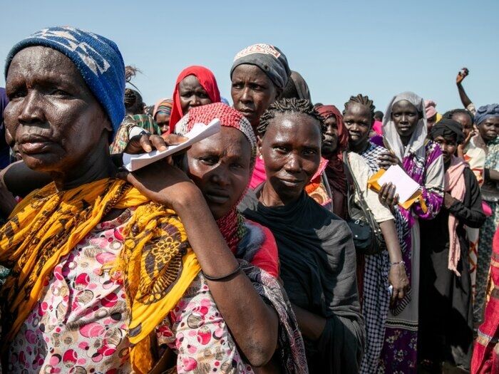 Hva får media til å snakke hver dag om igjen om antall drepte, antall mennesker på flukt, om barn truet av sult i Gaza – og ingenting om den virkelig store katastrofen Sudan, med 10 millioner fordrevne som er truet av sult og der 2,5 million er barn under 5 år, spør sjefredaktør Finn Jarle Sæle.
 Foto: Verdens matvareprogram (UN)