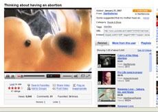 Abortfilmer legges ut på YouTube