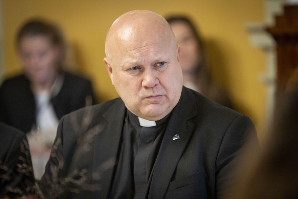 Erhard Hermansen, generalsekretær i Norges kristne råd, er en av to kandidater til det øverste ledervervet i Frikirken. Valget, som også kan se ut som et veivalg, skal avholdes til sommeren.
 Foto: Heiko Junge / NTB.