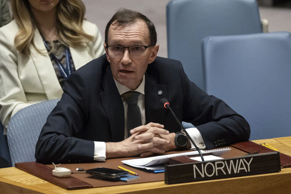 Israel-venn?: – Det hjelper ikke at Espen Barth Eide sier han elsker Israel når han kommer med fordømmelse i samme åndedrag, skriver sjef-redaktør Trine Overå Hansen.
 Foto: Ap/NTB