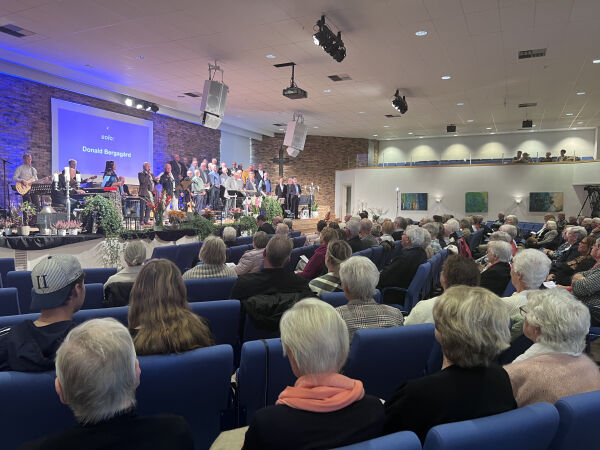 Jesus i fokus på Evangeliske Sanger i Sør