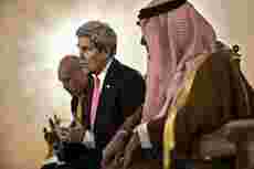 Kerry får støtte fra Saudi-Arabia