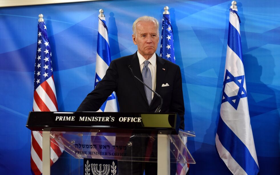 USAs president Joe Biden hevder å være venn med Israel, samtidig som han ivrer for å få på plass en ny atomavtale med Iran.
 Foto: Debbie Hill/Ap/NTB