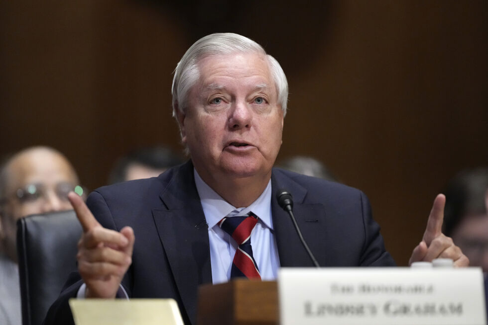 Senator Lindsey Graham på Capitol i Washington, torsdag 16. januar, 2025.
 Foto: NTB/AP Photo/Ben Curtis