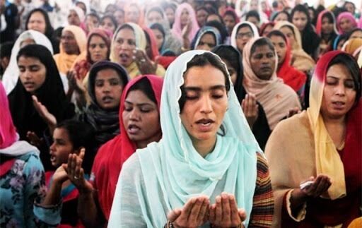 En gruppe indiske kristne ble angrepet av en stor mobb under bønnemøte i forrige uke.