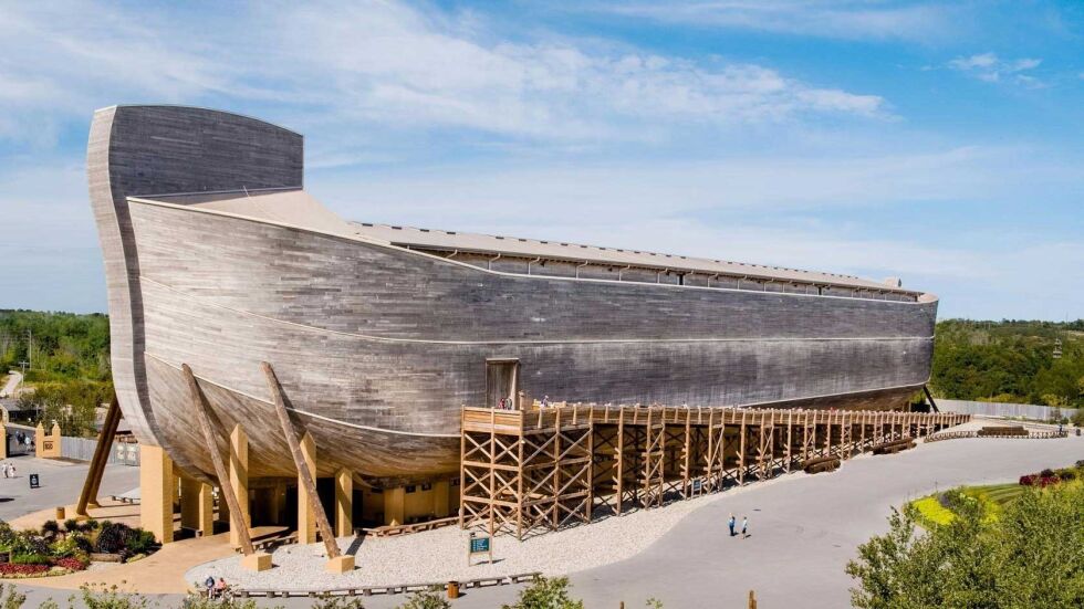 Noahs ark i full størrelse er både en park og et museum.
 Foto: arkencounter.com