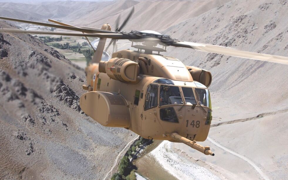 Et Lockheed Martin CH-53 Sea Stallion helikopter på øvelse. Illustrasjonsbilde.
 Foto: Lockheed Martin/TPS