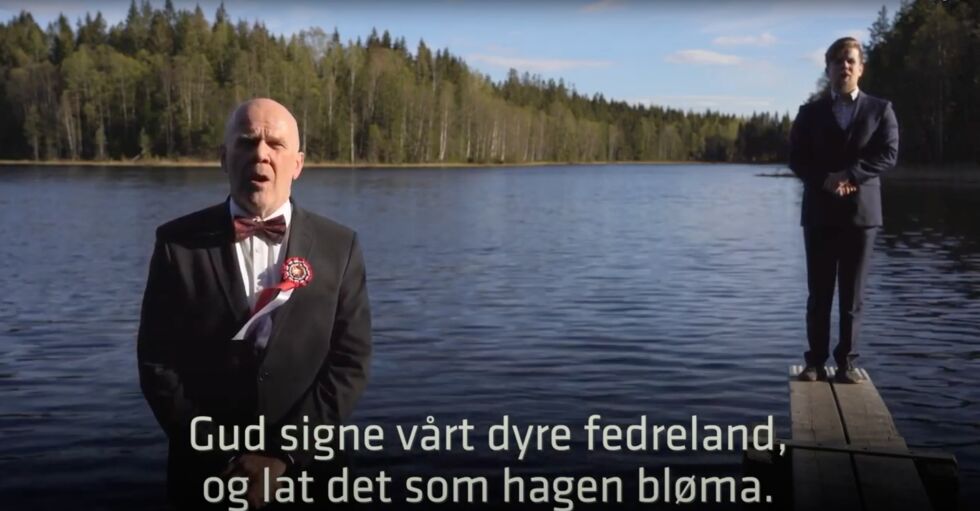 Laget 17. mai-musikkvideo på rekordtid