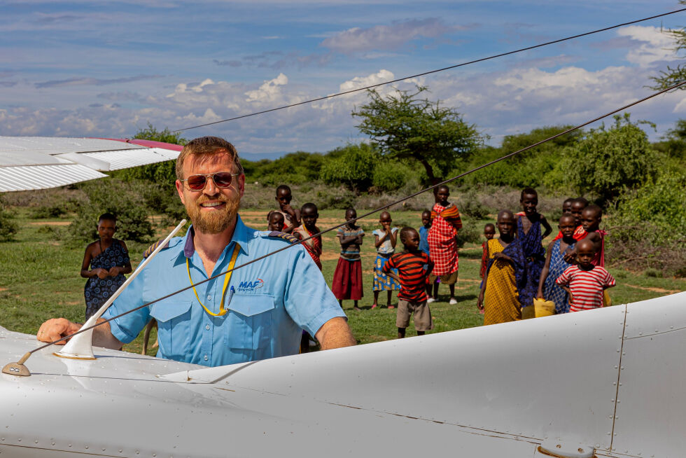 MED HJELP TIL AFRIKA: Eivind Lindtjørn har et spesielt ansvar for Afrika.
 Foto: MAF