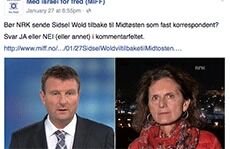 Sidsel Wold vil til Israel - igjen