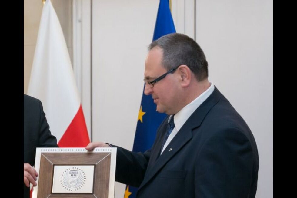 Polens konsul til Norge, Slawomir Kowalski. Bildet er tatt da han i 2016 mottok prisen som Årets konsul fra det polske utenriksdepartementet.
 Foto: Arkiv