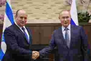 Israels statsminister møtte Putin for første gang