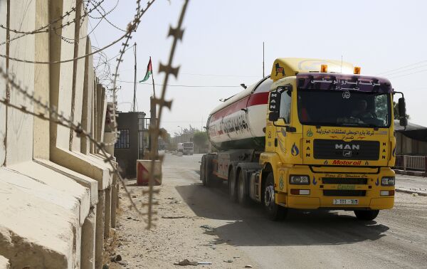 Åpent for varetransport til Gaza