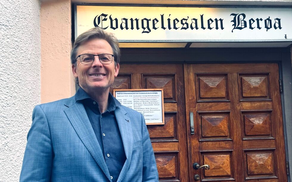 Folkerettsekspert og leder for Thinc, Andrew Tucker.
 Foto: Ingvill Mydland