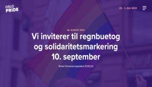 Et tog mot drapene i Oslo?