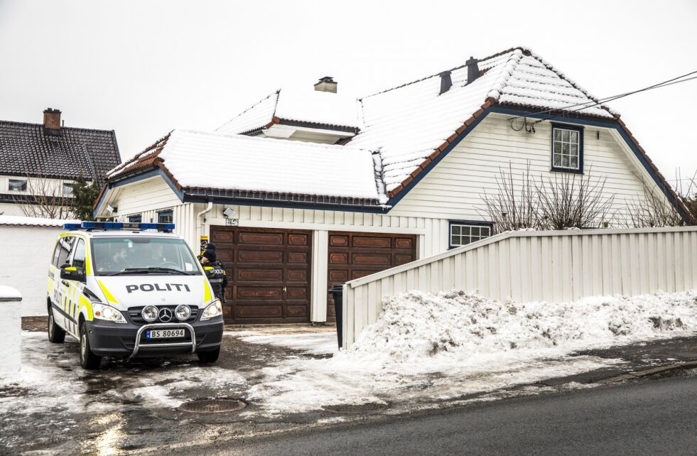 Verken selve bildematerialet som viser justisminister Tor Mikkel Waras bolig eller innhentingen av det var ulovlig, ifølge Oslo politidistrikt. Foto: Ole Berg-Rusten / NTB scanpix
