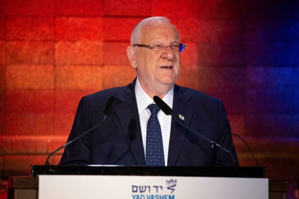 Israels president Reuven Rivlin.
 Foto: Esty Dziubov/TPS