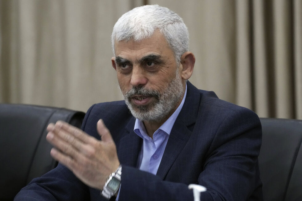 BERYKTET: Hamas-leder Yahya Sinwar rømte lenger sørover.
 Foto: AP Photo/Adel Hana/NTB