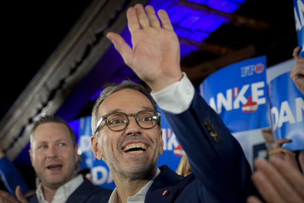 Offisielt resultat bekrefter Frihetspartiets seier i Østerrike