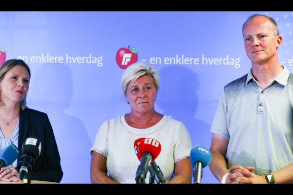 Listhaug og Solvik-Olsen nestledere i FrP