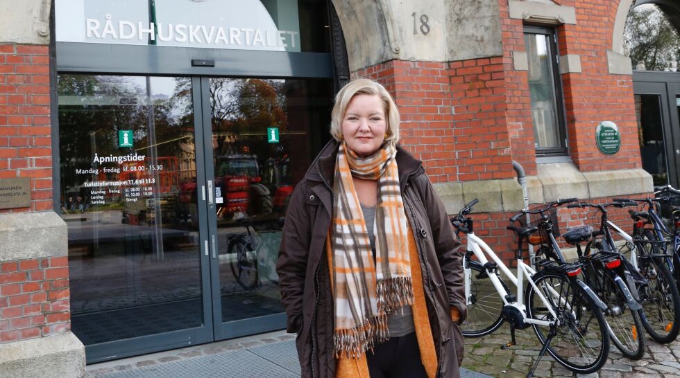 STRYK-KARAKTER: Lill May Vestly (PDK) mener Kristiansand bystyre har strøket i demokrati ved å overgi makt til formannskapet under korona-krisen.
 Foto: Tor-Bjørn Nordgaard