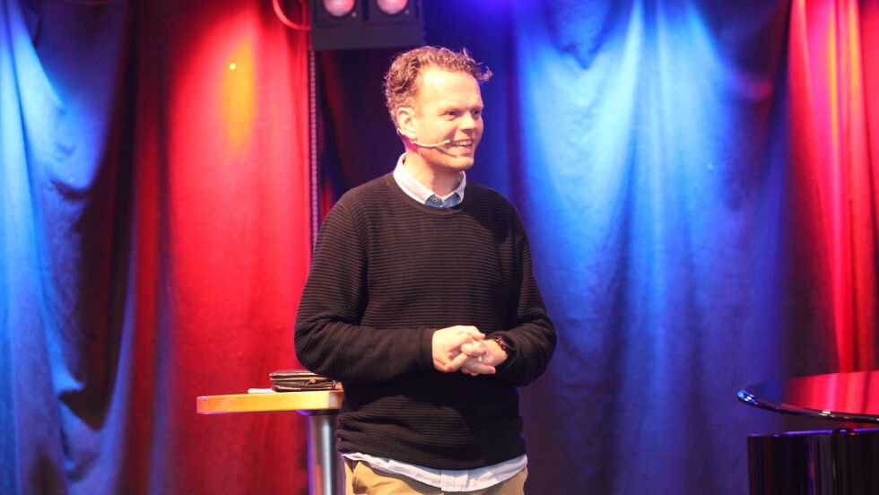 ETTERFØLGELSE: Andreas Nordli forkynner at helhjertet etterfølgelse av Jesus ikke er farlig, tvert imot nødvendig.
 Foto: Tor-Bjørn Nordgaard