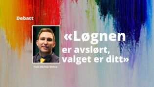 – Løgnen er avslørt - si nei til pride