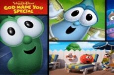 Veggie Tales til barna i påsken