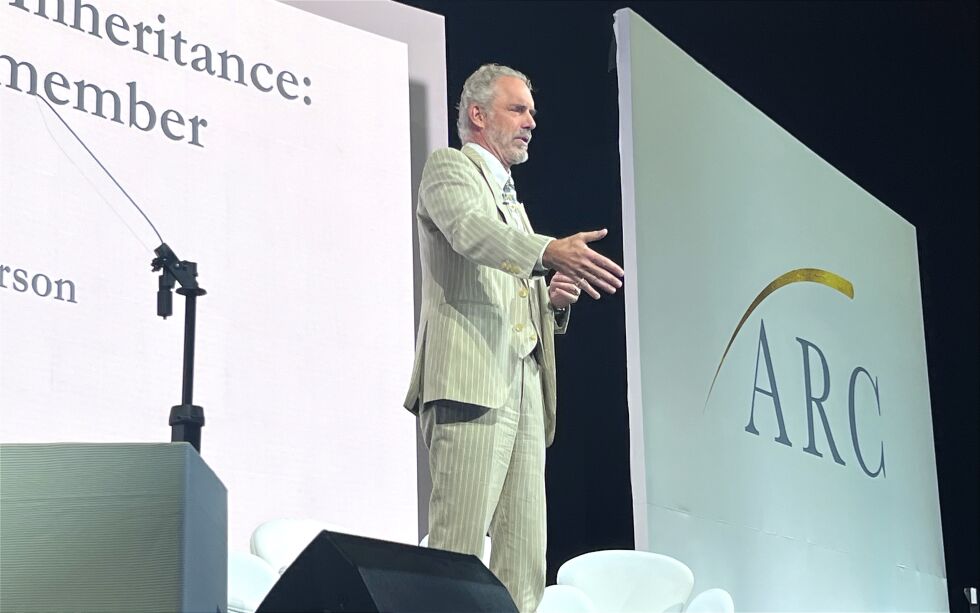 Jordan Peterson på ARC 2025.
 Foto: Trine O. Hansen