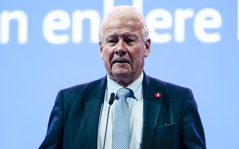 Carl I. Hagen sier han nok en gang ønsker å stille til valg for Frp.
 Foto: Lise Åserud / NTB scanpix