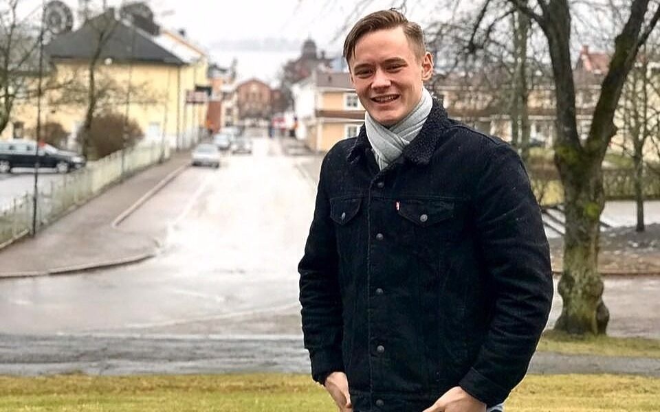 Kim Ruben Borgsø går første året på Høyskolen for ledelse og teologi i Oslo.
 Foto: Privat