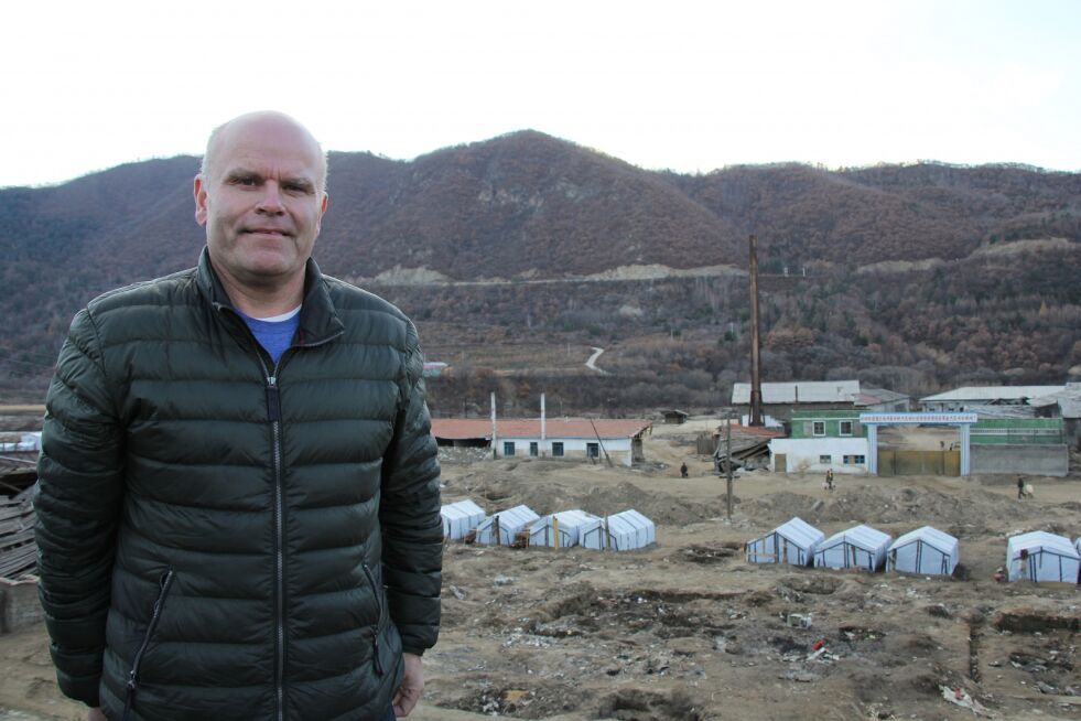Øyvind Dovland jobber for Evangelisk Orientmisjon, som er eneste norske organisasjon med tilgang til de flomrammede områdene i Nord-Korea. Orientmisjonen har vært aktive i Nord-Korea i fem år.
 Foto: Evangelisk Orientmisjon.