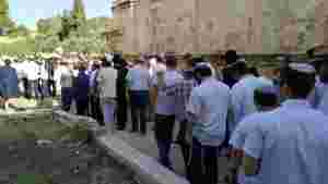 Muslimske opptøyer på Tempelhøyden under Jerusalem-dagen