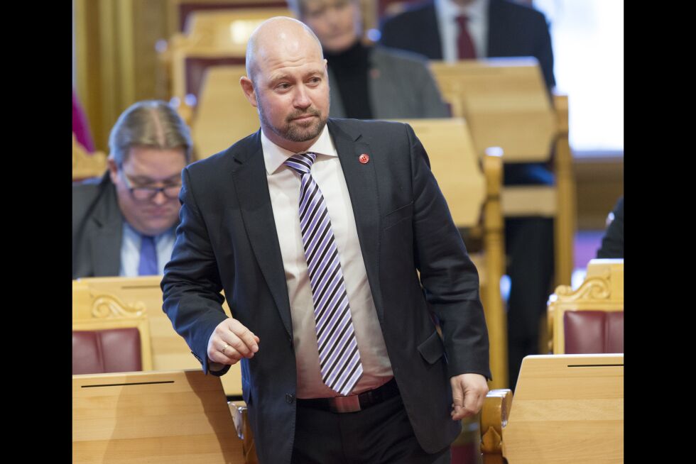 Avtroppende justisminister Anders Anundsen.
 Foto: NTB Scanpix