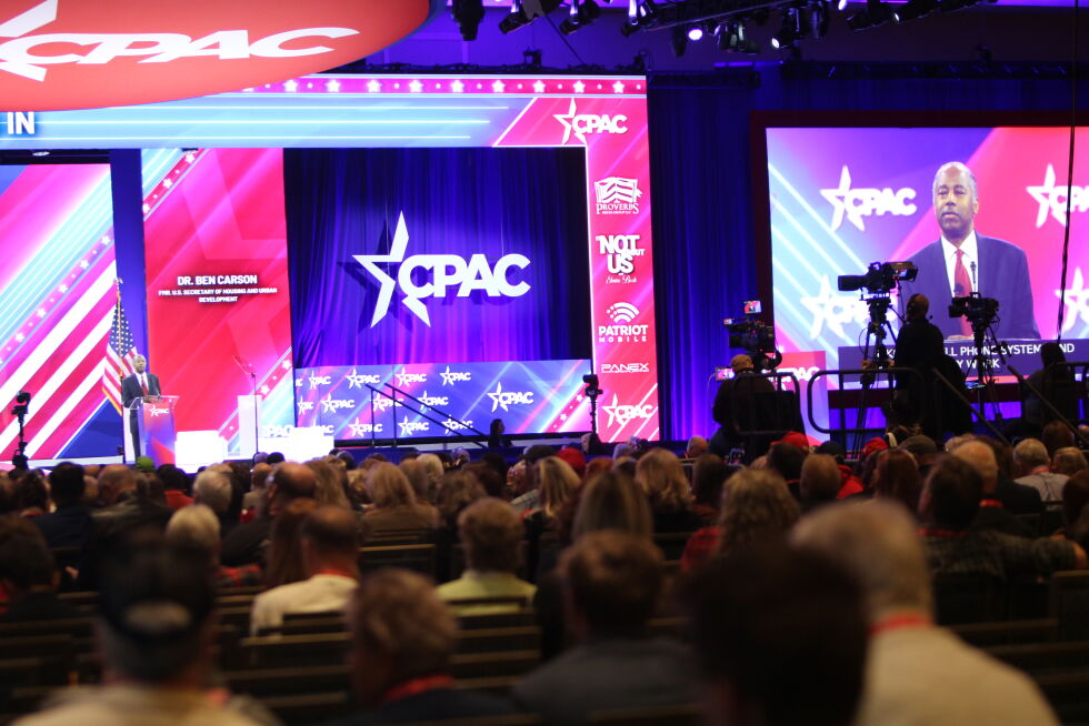 Ben Carson talte torsdag på den konservative politiske konferansen CPAC i Washington DC.
 Foto: Trine Overå Hansen