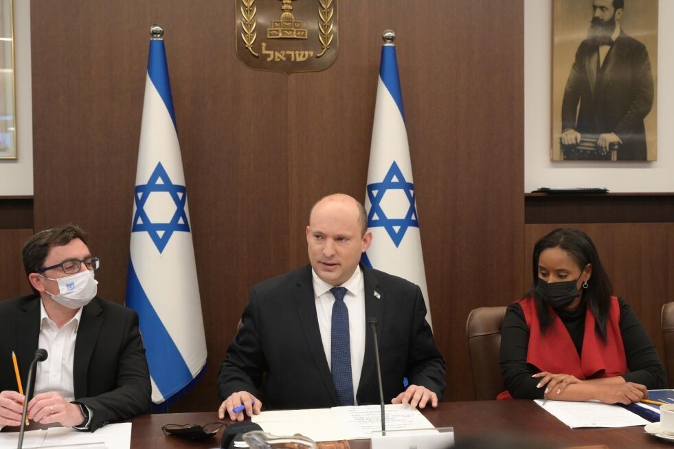 Israels statsminister Naftali Bennett.
 Foto: Amos Ben-Gershom (GPO)