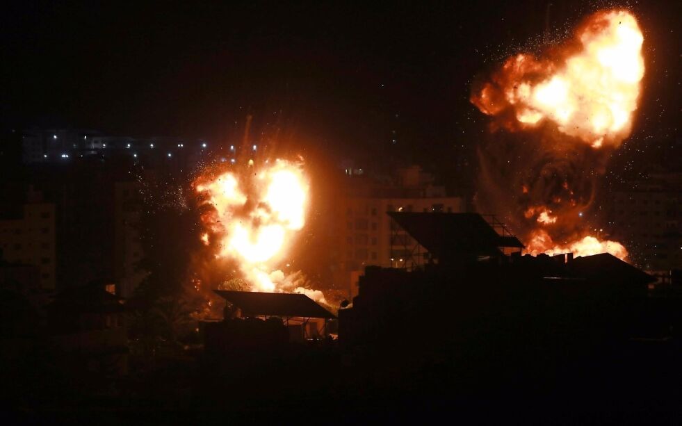 Det israelske forsvaret har utført en rekke vellykkede angrep mot terrororganisasjonen Hamas på Gazastripen hvor de på forhånd har gitt beskjed så sivilbefolkningen fikk tid til å evakuere.
 Foto: Majdi Fathi/TPS
