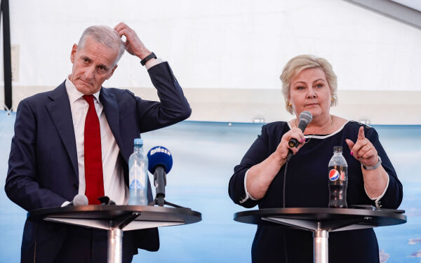 Like stor som regjeringspartiene til sammen