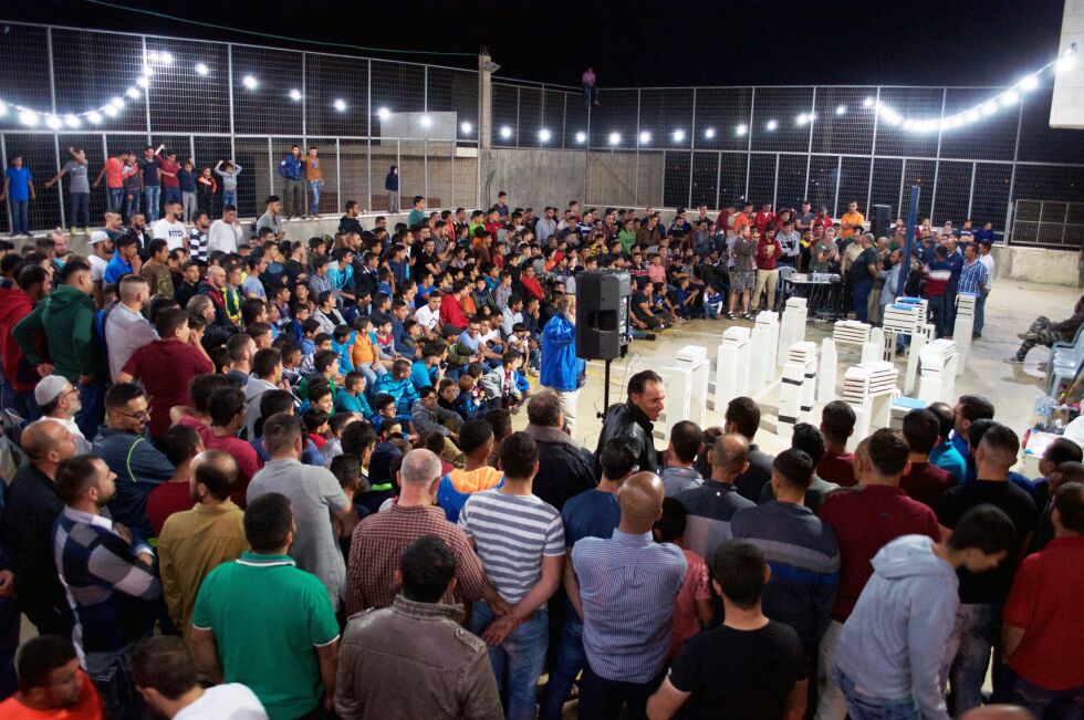 Over 600 fikk høre evangeliet om Jesus i Israel.
 Foto: Privat