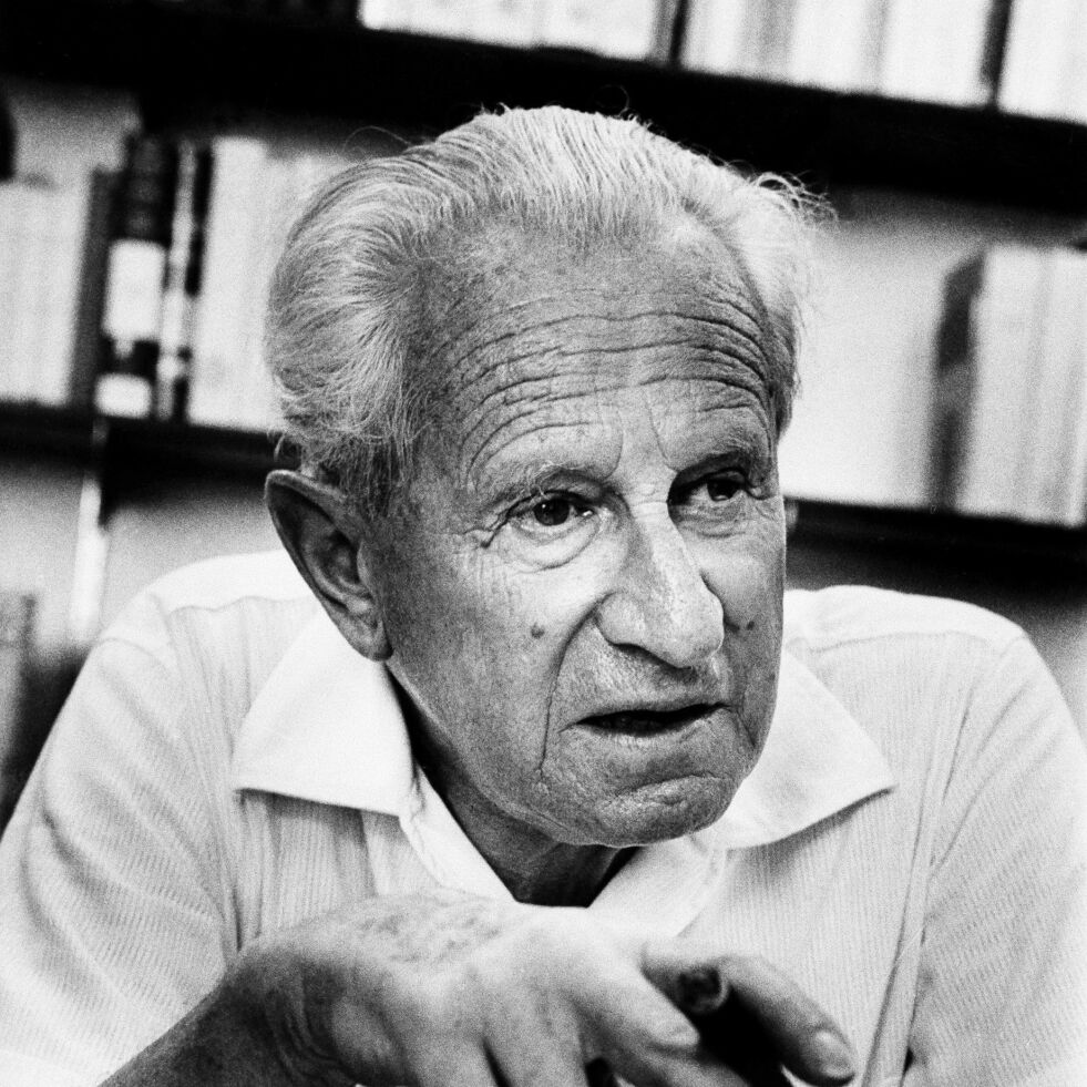 MARXIST: Herbert Marcuse, marxisten som regnes som studentrevolusjonens far på 1960-tallet, snakket åpent om behovet for å «avgrense friheten» på en slik måte at meningsmotstandere slutter å stille kritiske spørsmål. Det gjelder å strupe ned ytringsfriheten for dem som marxistene ikke liker, sa han, skriver Hanne Nabintu Herland.
 Foto: AP/NTB