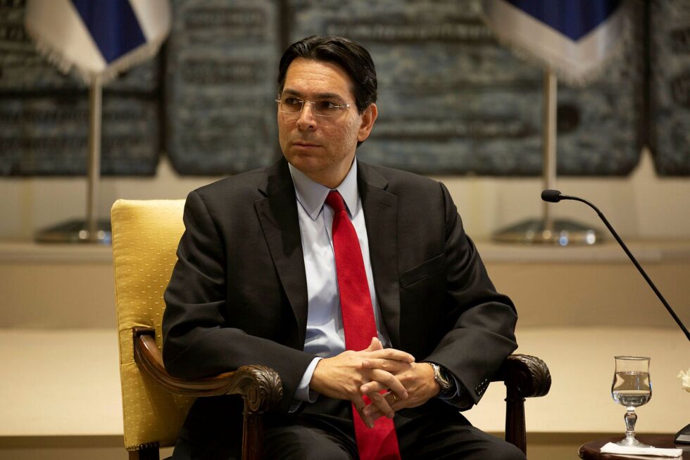 Den israelske FN-ambassadøren Danny Danon.
 Foto: Esty Dziubov/TPS