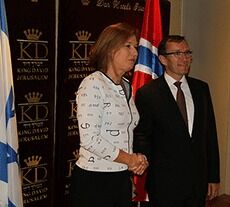 NORGES UTENRIKSMINISTER ORIENTERES OM FORHANDLINGENE