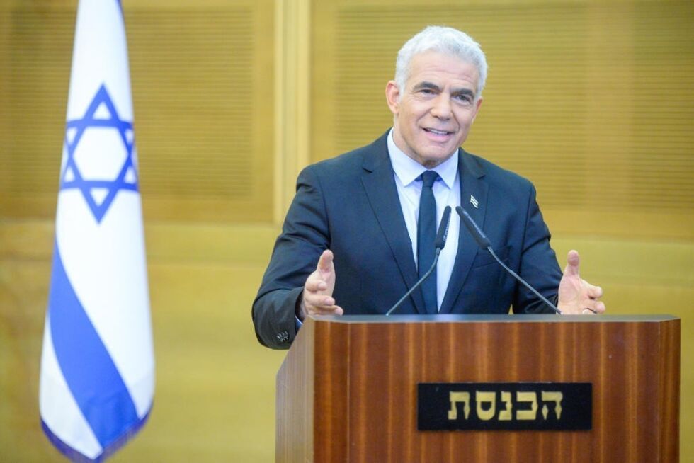 Yair Lapid er Israels nye statsminister.
 Foto: TPS
