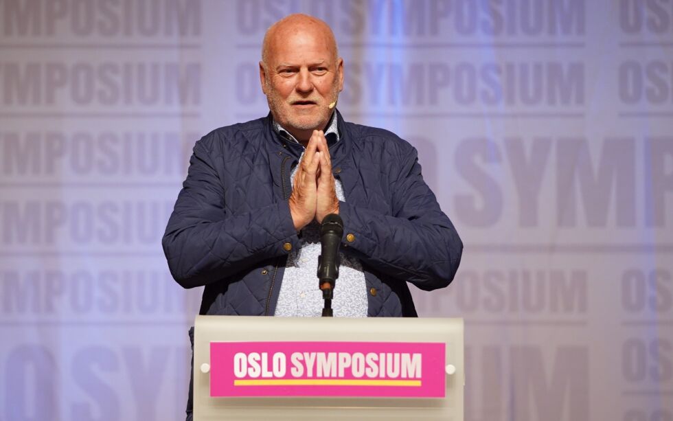 Jan Hanvold brukte sin tid på Oslo Symposium til å mane kristenfolket til å be for en vekkelse i landet.
 Foto: Enis Uzunov